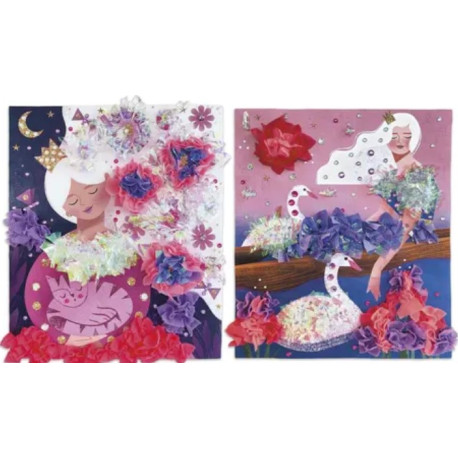 Kit créatif Froufrous et strass Princesses