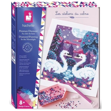 Peinture diamant Au clair de lune