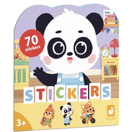 Cahier de stickers Ma journée