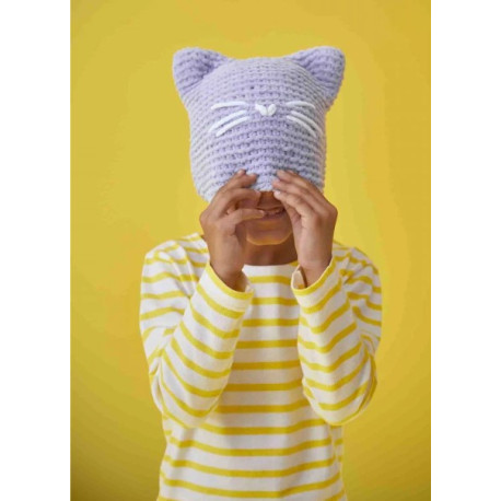 Bonnet à tricoter Petit chat