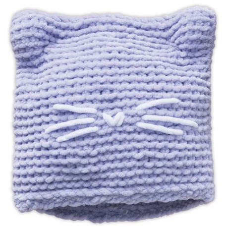 Bonnet à tricoter Petit chat