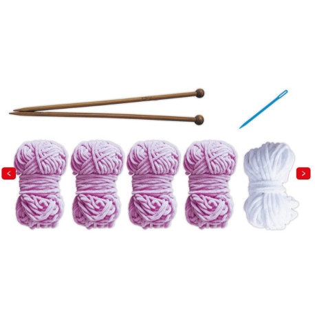 Bonnet à tricoter Petit chat