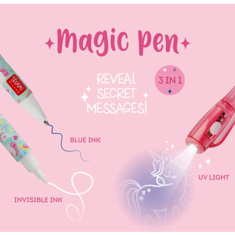 Stylo invisible Licorne