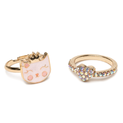 2 Bagues Kitty love