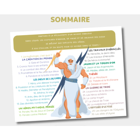 Etoilium Fabuleuse mythologie