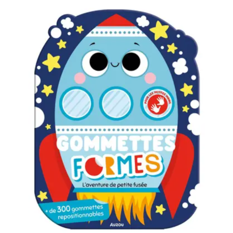 Gommettes formes L'aventure de petite fusée