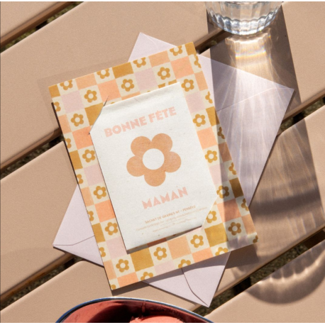 Une année en Fleurs pour toi Maman - Coffret jardinage 12 sachets