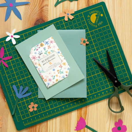 Dees jolies fleurs pour te dire merci - Carte à semer