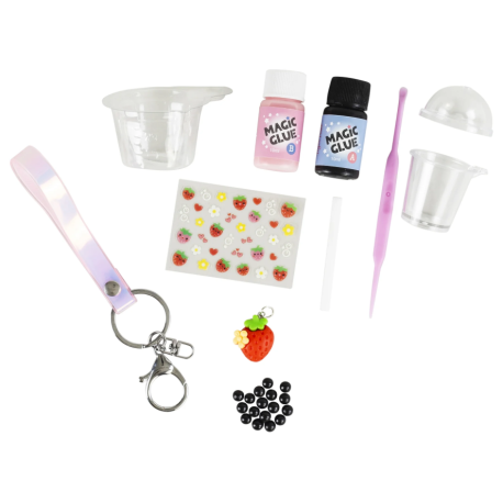 Bag Charm Kit Bubble Tea