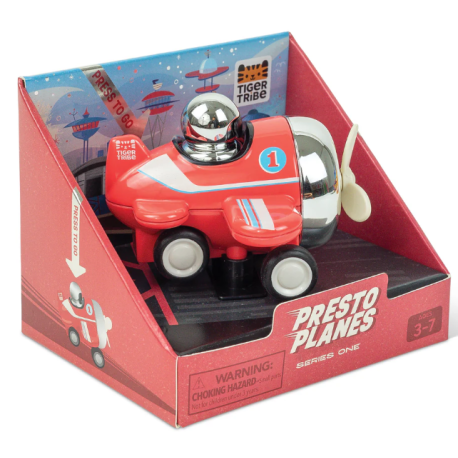 Presto Planes Swoop Red