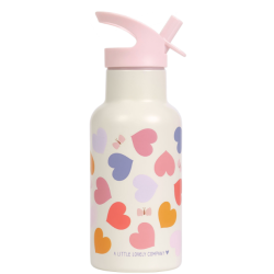 Gourde isotherme Coeurs