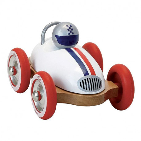 Voiture Roadster vintage blanc