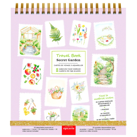 Travel Book Secret Garden