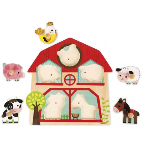 Puzzle Musical Les Copains De La Ferme