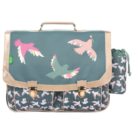 Cartable Tann's Noémie 38 cm avec poche amovible