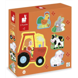 5 Puzzles Evolutifs Ferme