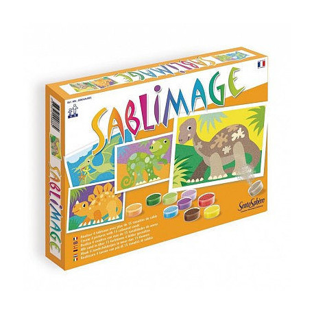 Sablimage Dinosaures