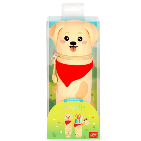Trousse en Silicone Souple 2-en-1 - Kawaii Golden