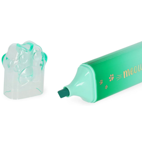 Meow Surligneur Kitty Vert