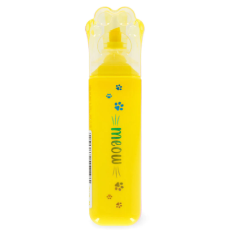 Meow Surligneur Kitty Jaune 