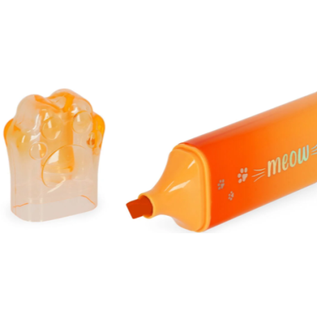 Meow Surligneurs Kitty Orange 