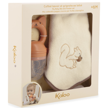Coffret Bavoir et Grignoteuse Bébé