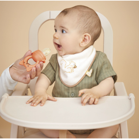 Coffret Bavoir et Grignoteuse Bébé