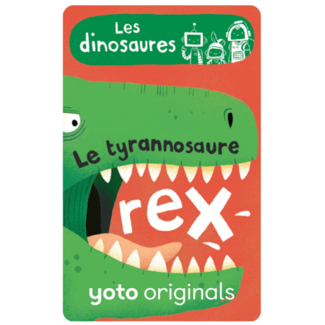 Yoto Les Brainbots : les dinosaures
