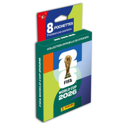 8 pochettes Panini World cup 2026