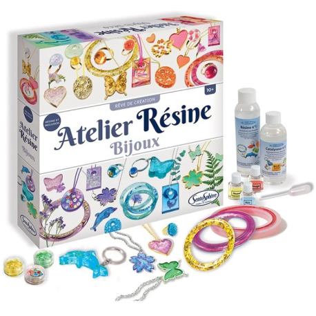 L'atelier de bijoux résine