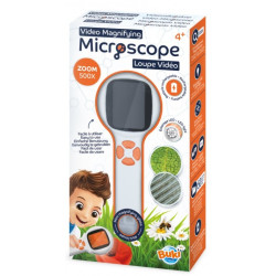 Microscope loupe vidéo