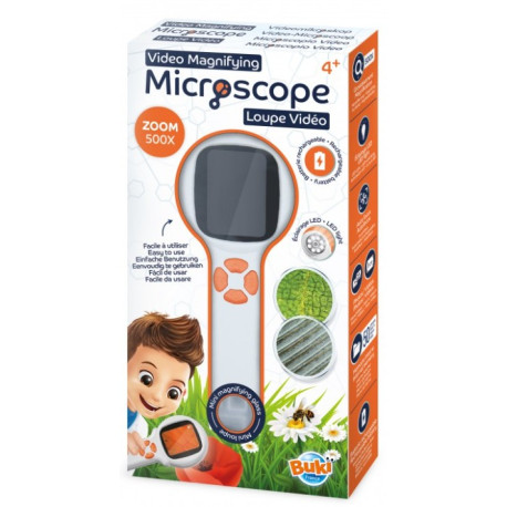 Microscope loupe vidéo