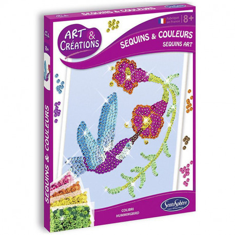 Sequins et couleurs Colibri
