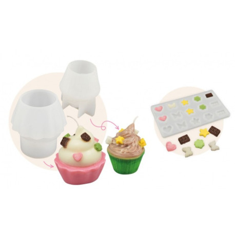 Professional studio Bougies Cupcakes