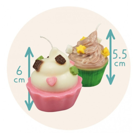 Professional studio Bougies Cupcakes
