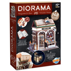 Diorama Librairie