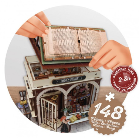 Diorama Librairie
