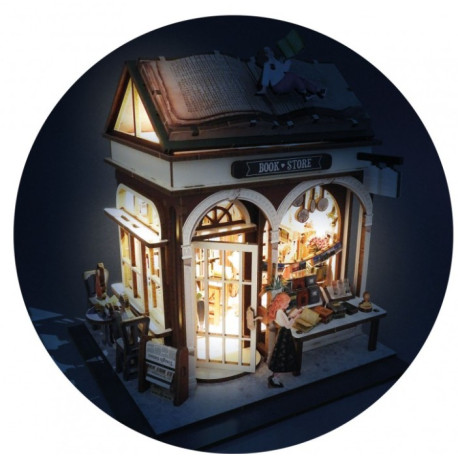 Diorama Librairie