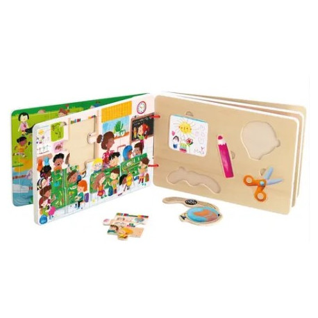 Livre-puzzle Les activités