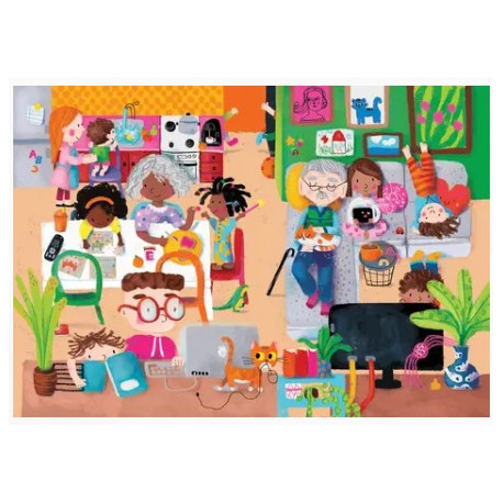 Livre-puzzle Les activités
