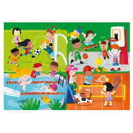 Livre-puzzle Les activités