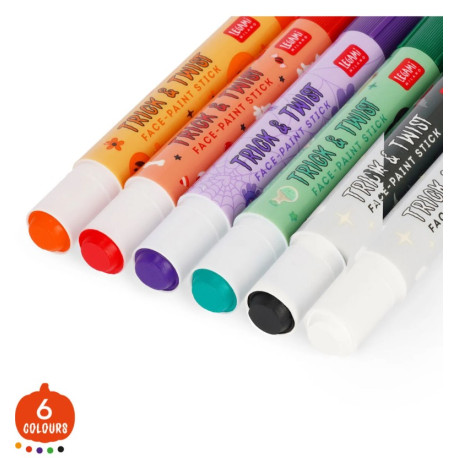6 crayons de maquillage Halloween