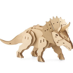 Maquette en bois Tricératops