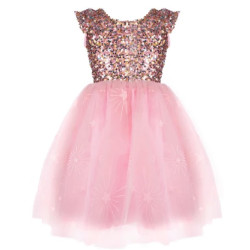 A star is born Robe sequins 3/4 ans