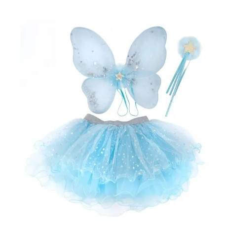 Set Ailes et tutu iridescent celestial fairy 4/6 ans