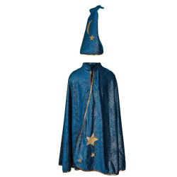 Cape Starry night turquoise 7/8 ans