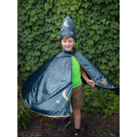 Cape Starry night turquoise 7/8 ans