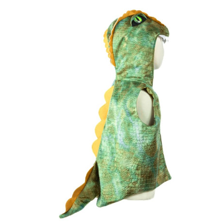 Gilet avec capuche dinosaure 3/4 ans