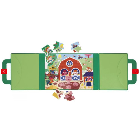 Magneti puzzle Ferme 24 pièces