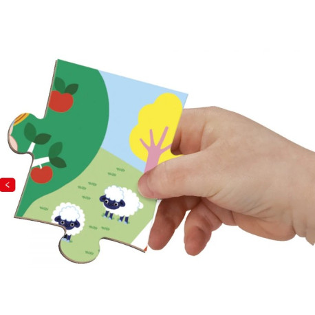 Magneti puzzle Ferme 24 pièces